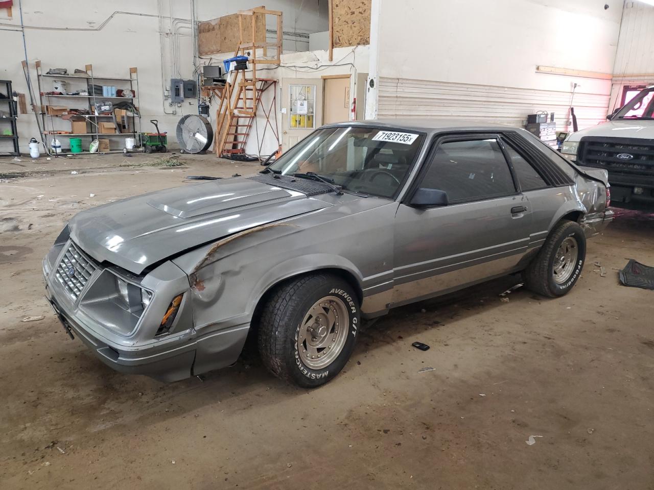 1983 Ford Mustang, VIN 1FABP28FXDF161733 — Front end