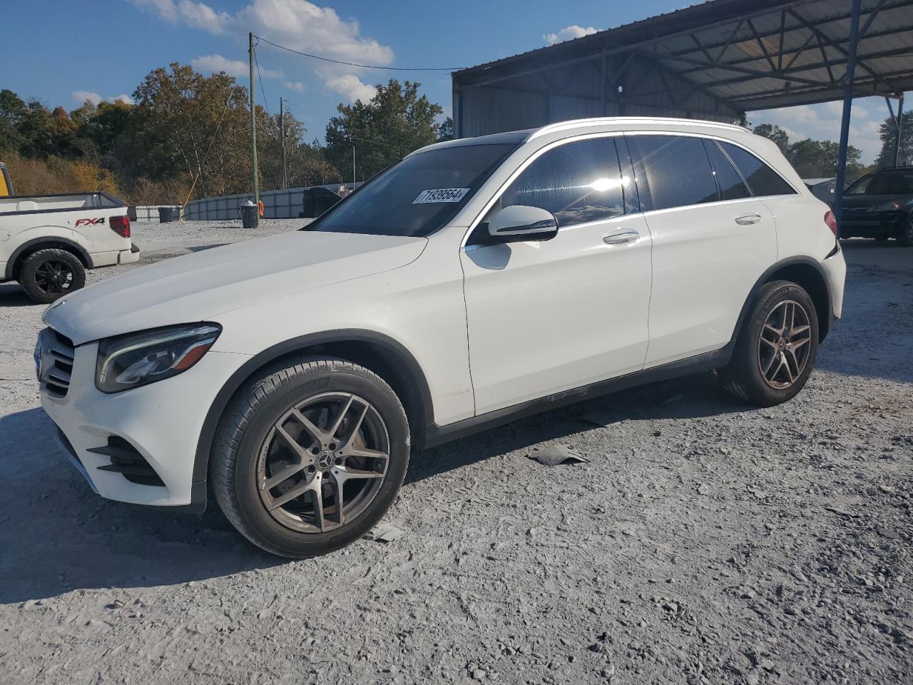 2019 Mercedes-Benz GLC 300, VIN WDC0G4JBXKV146537 — Rear end