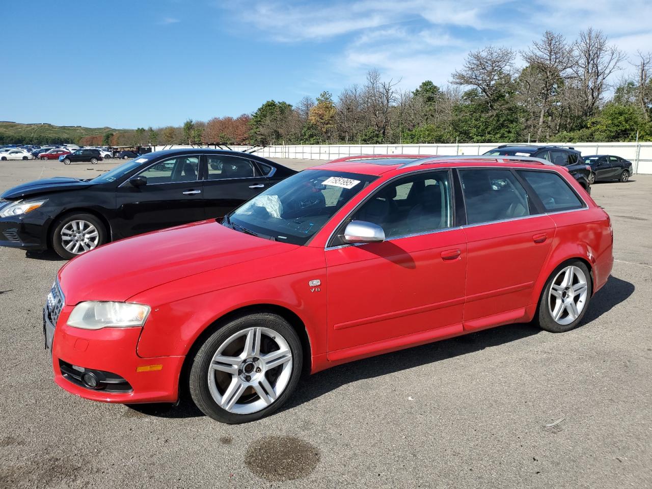 2008 Audi S4, VIN WAUUL78E18A141762 — Перед