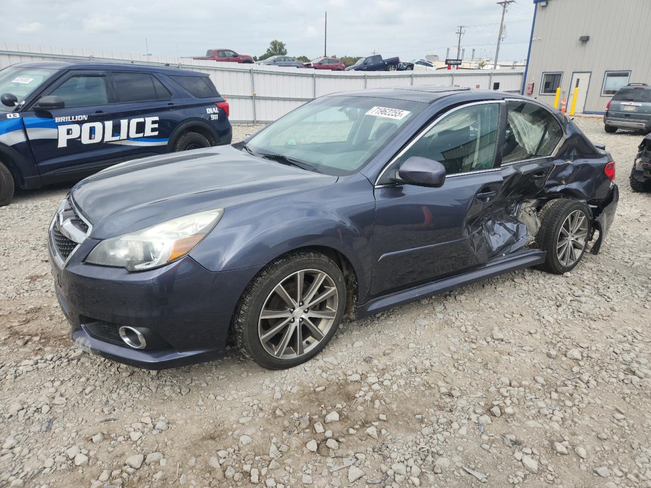 2014 Subaru Legacy Special Sports, VIN 4S3BMCH64E3027487 — Undercarriage