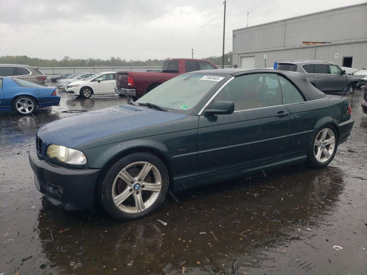 2002 BMW 3 Series 330Ci, VIN WBABS53482JU95184 — Partial repair