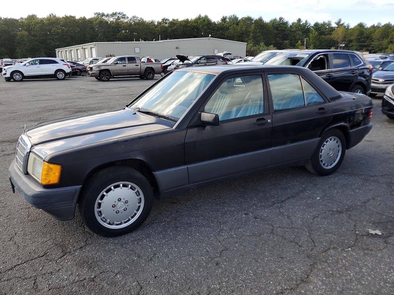 1991 Mercedes-Benz 190, VIN WDBDA29D6MF831181 — Normal wear