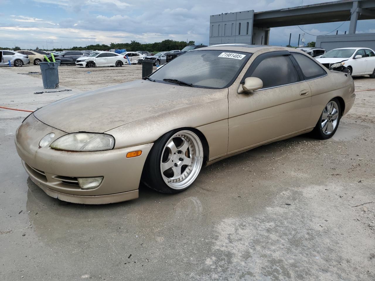 1992 Lexus SC, VIN JT8JZ31C3N0006398 — Minor dents and scratches