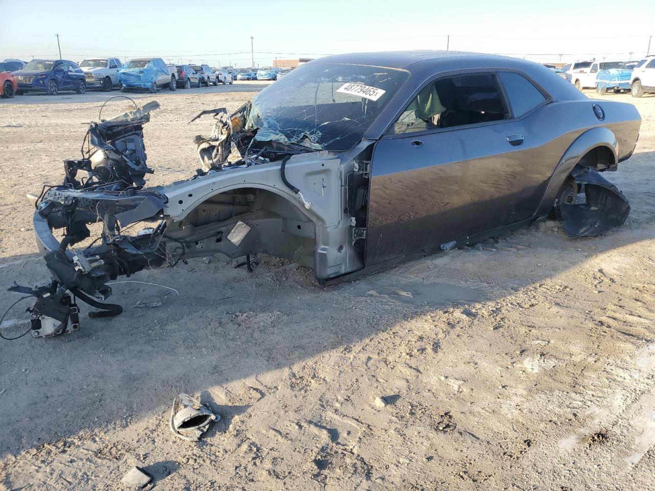 2017 Dodge Challenger SRT Hellcat, VIN 2C3CDZC95HH539127 — Stripped