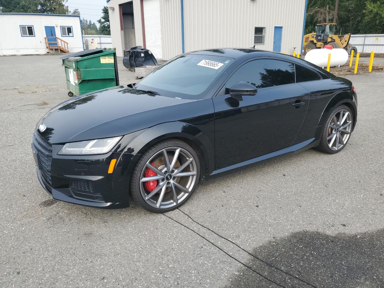 2017 Audi TTS, VIN TRUC1AFV9H1003087 — Rear end