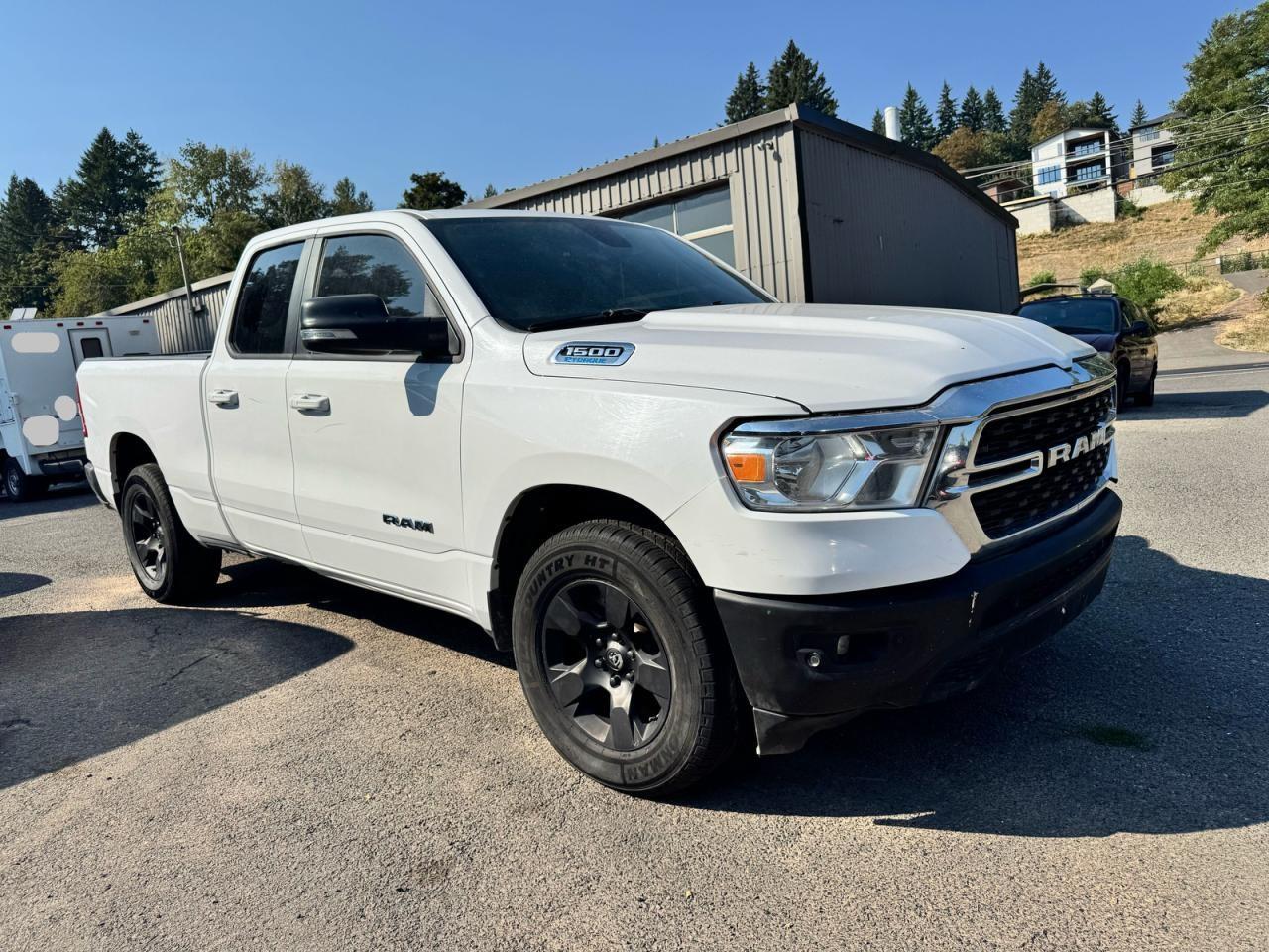 2022 Ram 1500 Big Horn, VIN 1C6RREBGXNN273503 — Prior damage history