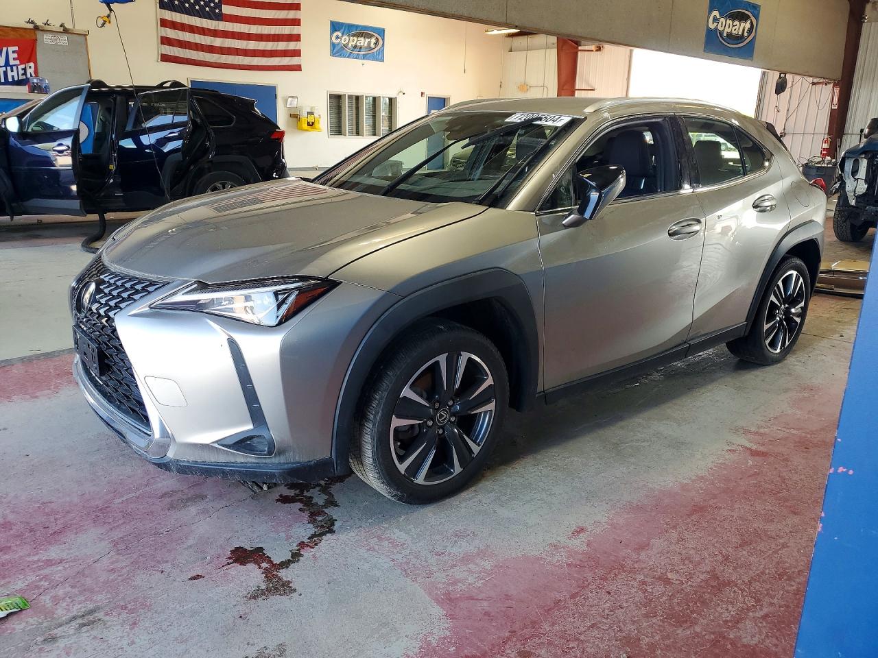 2022 Lexus UX 200, VIN JTHX3JBH1N2047322 — Вандализм