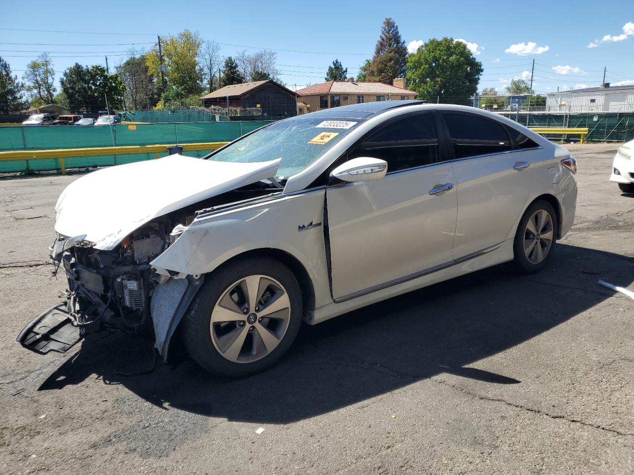 2012 Hyundai Sonata Hybrid, VIN KMHEC4A45CA020714 — Biohazard / chemical