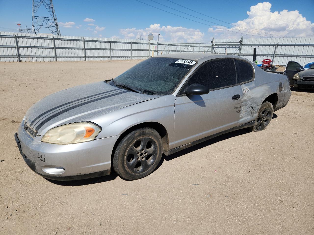 2006 Chevrolet Monte Carlo LT 3.5L, VIN 2G1WM15K269199915 — Side