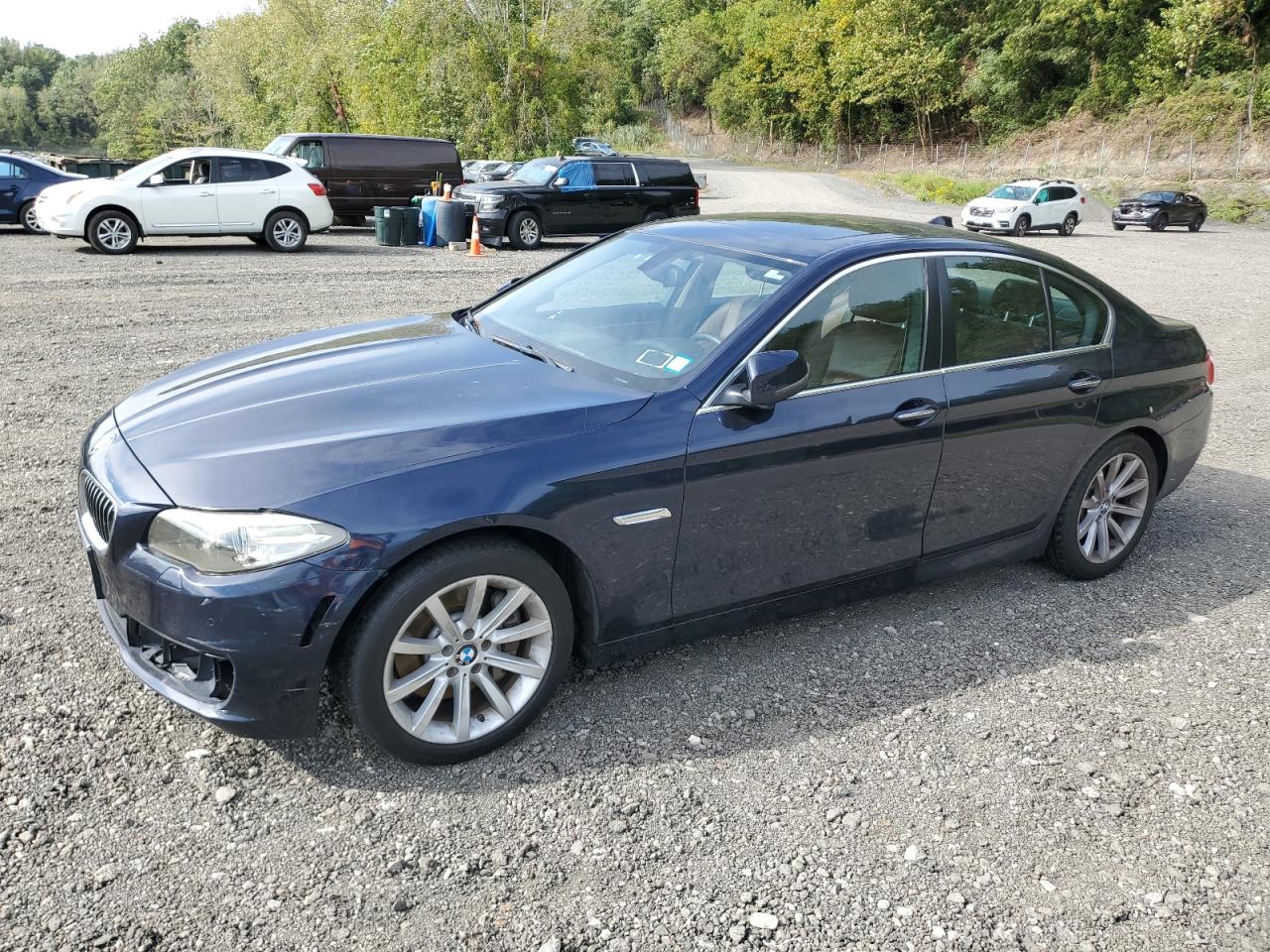 2014 BMW 5 Series 535i xDrive, VIN WBA5B3C58ED536958 — Undercarriage