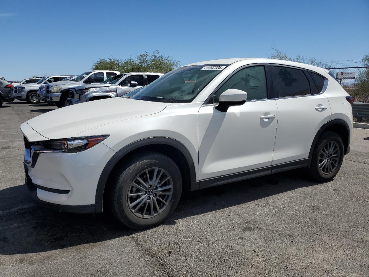 2019 Mazda CX-5 Touring, VIN JM3KFACM2K0627207 — Interior fire