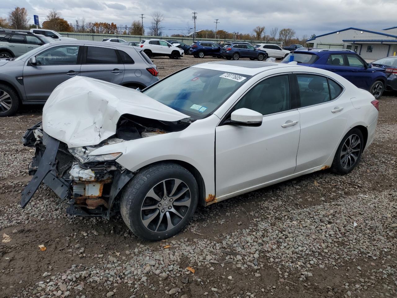 2015 Acura TLX Technology, VIN 19UUB1F54FA004741 — Front end