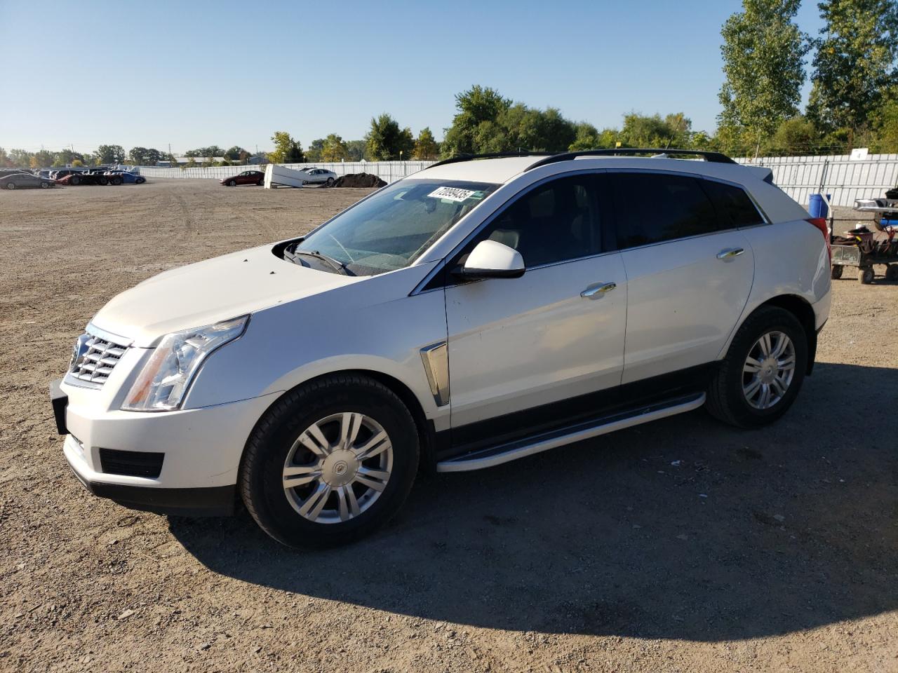 2013 Cadillac SRX, VIN 3GYFNAE36DS644230 — Пожар в салоне