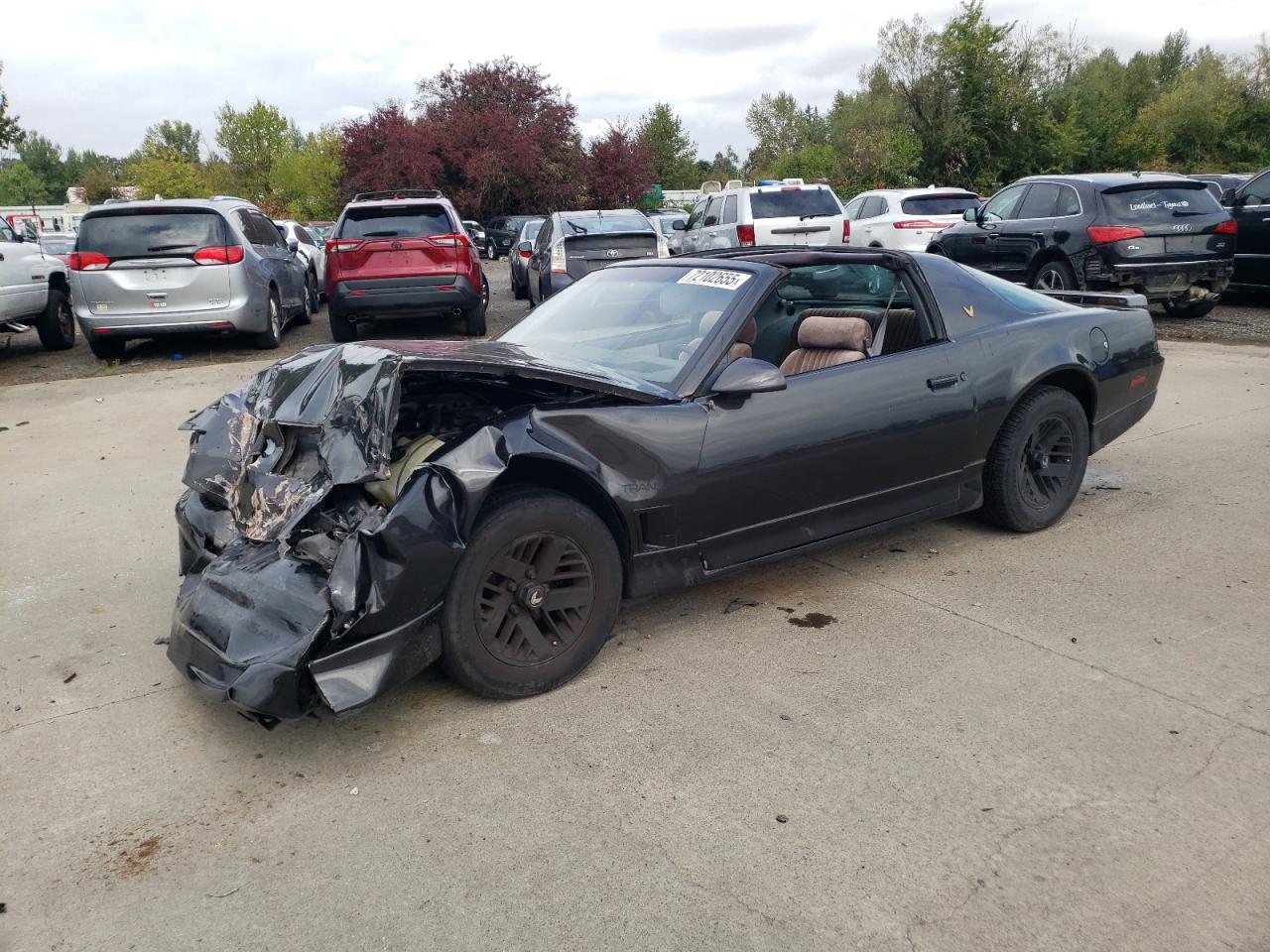 1985 Pontiac Firebird Trans Am, VIN 1G2FW87F8FL607518 — Front end