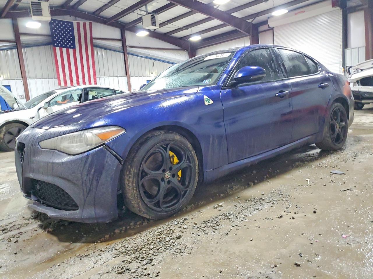 2018 Alfa Romeo Giulia Ti Lusso, VIN ZARFAEEN9J7595728 — Крыша