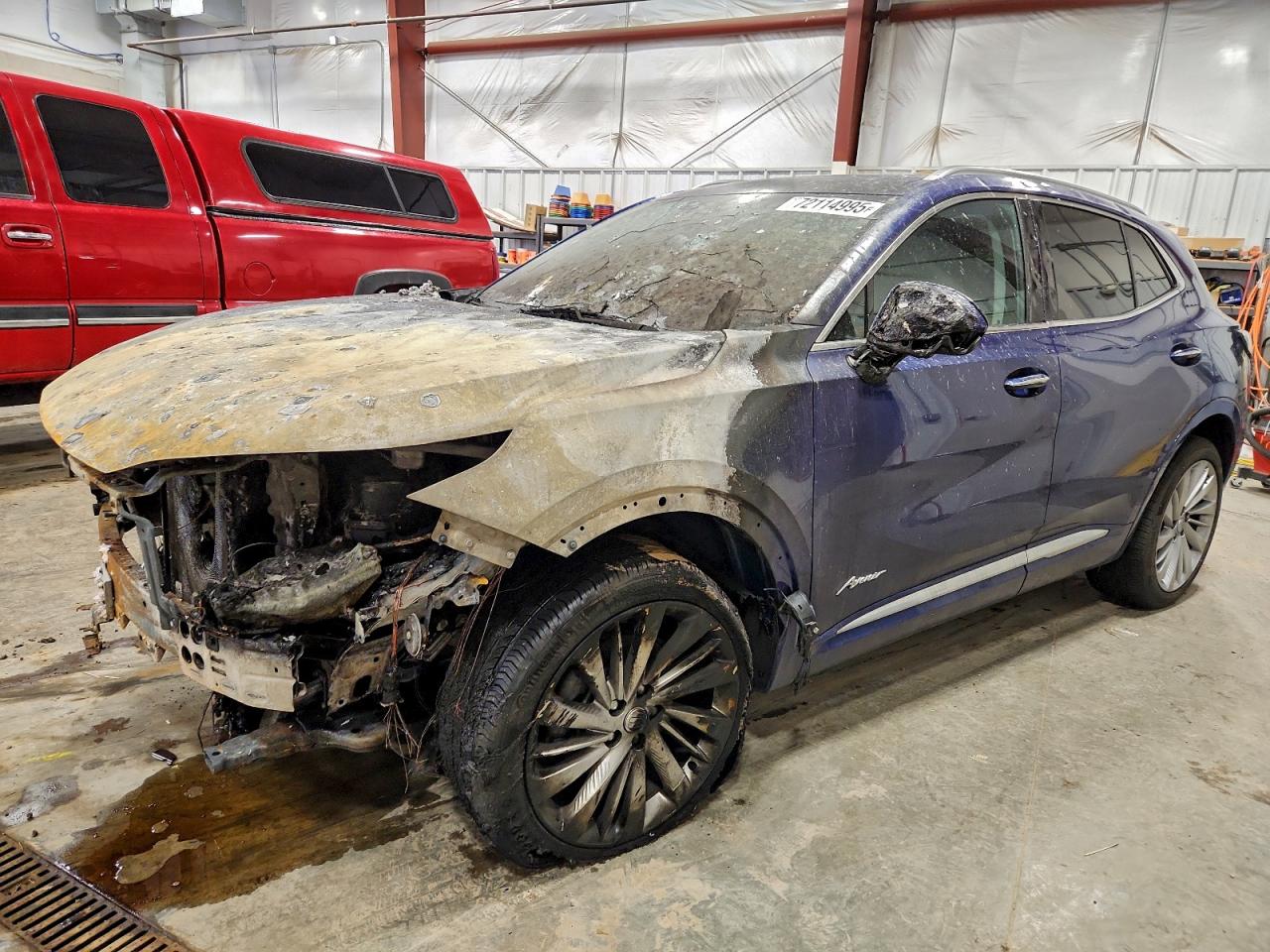 2025 Buick Envision Avenir, VIN LRBFZME43SD076566 — Burn