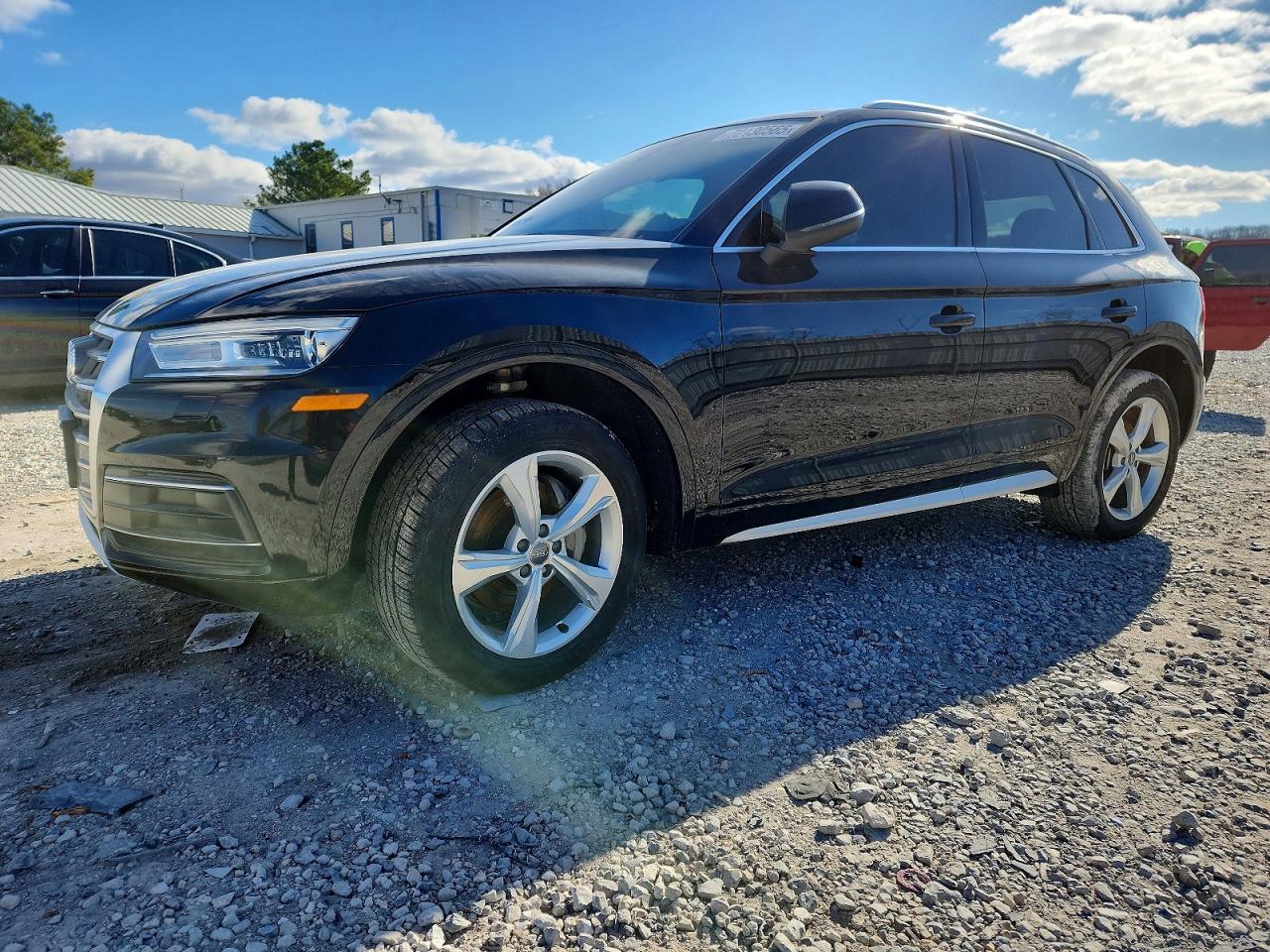 2018 Audi Q5 Premium Plus, VIN WA1BNAFY8J2247697 — Stripped