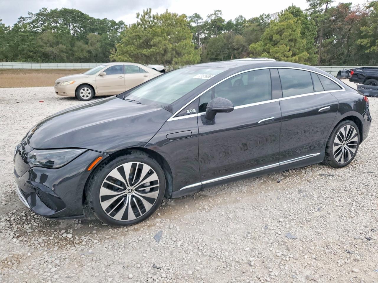 2024 Mercedes-Benz EQE 350, VIN W1KEG1CB3RF047589 — Engine fire