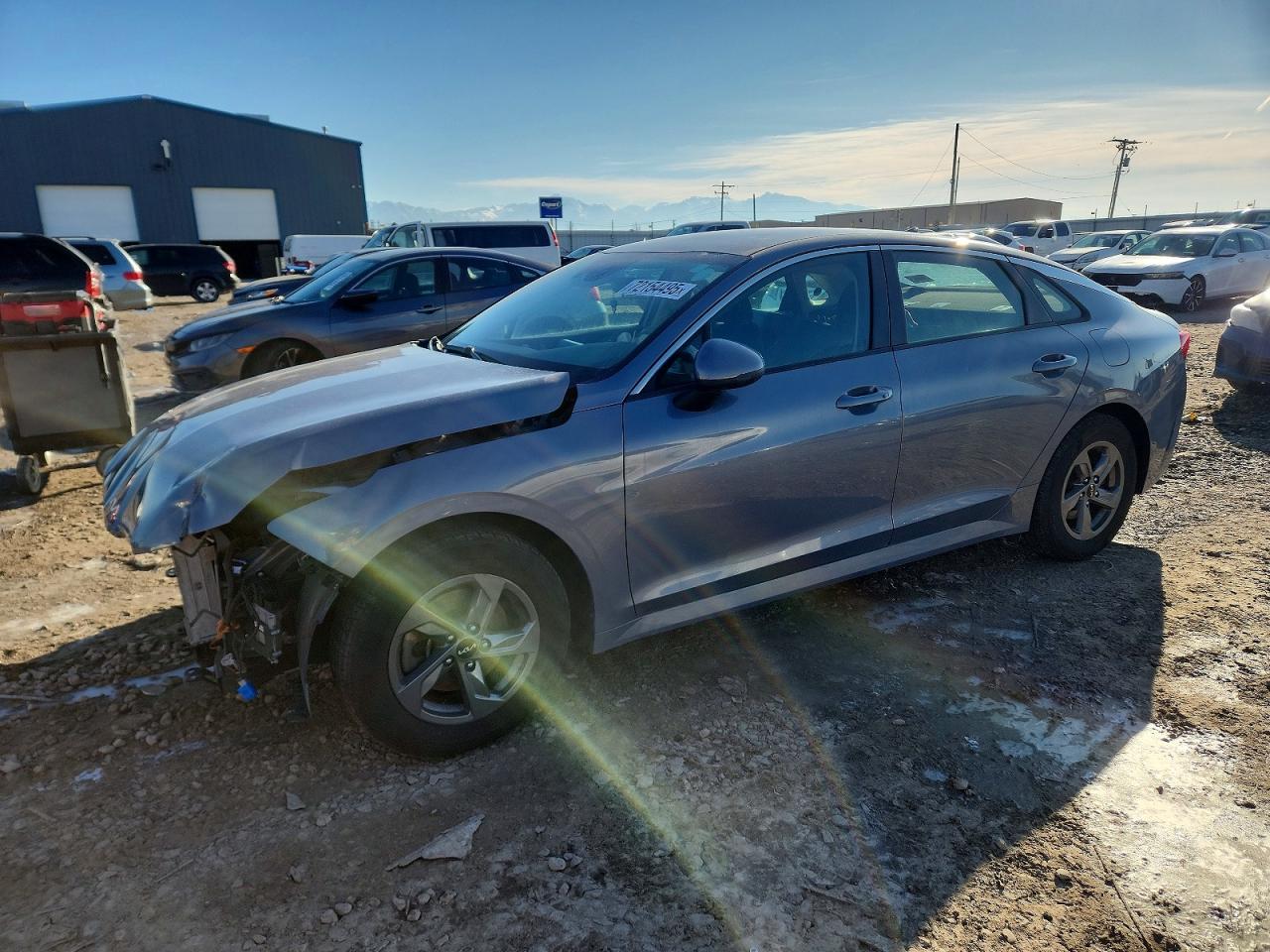 2022 Kia K5 LXS, VIN 5XXG14J27NG131791 — Front end