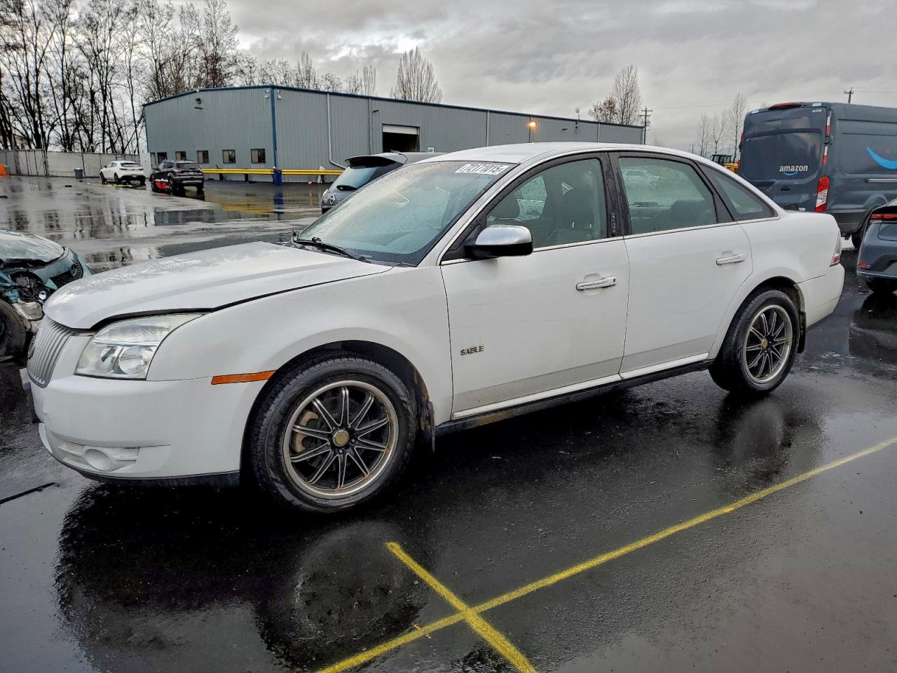 2008 Mercury Sable Premier, VIN 1MEHM43W68G613224 — Vandalism