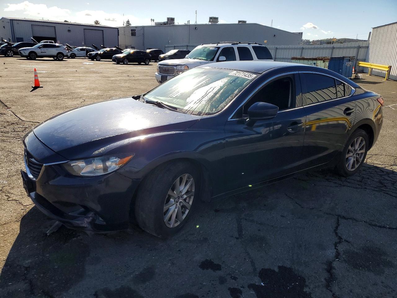 2017 Mazda 6 Sport, VIN JM1GL1U5XH1109427 — Vandalism