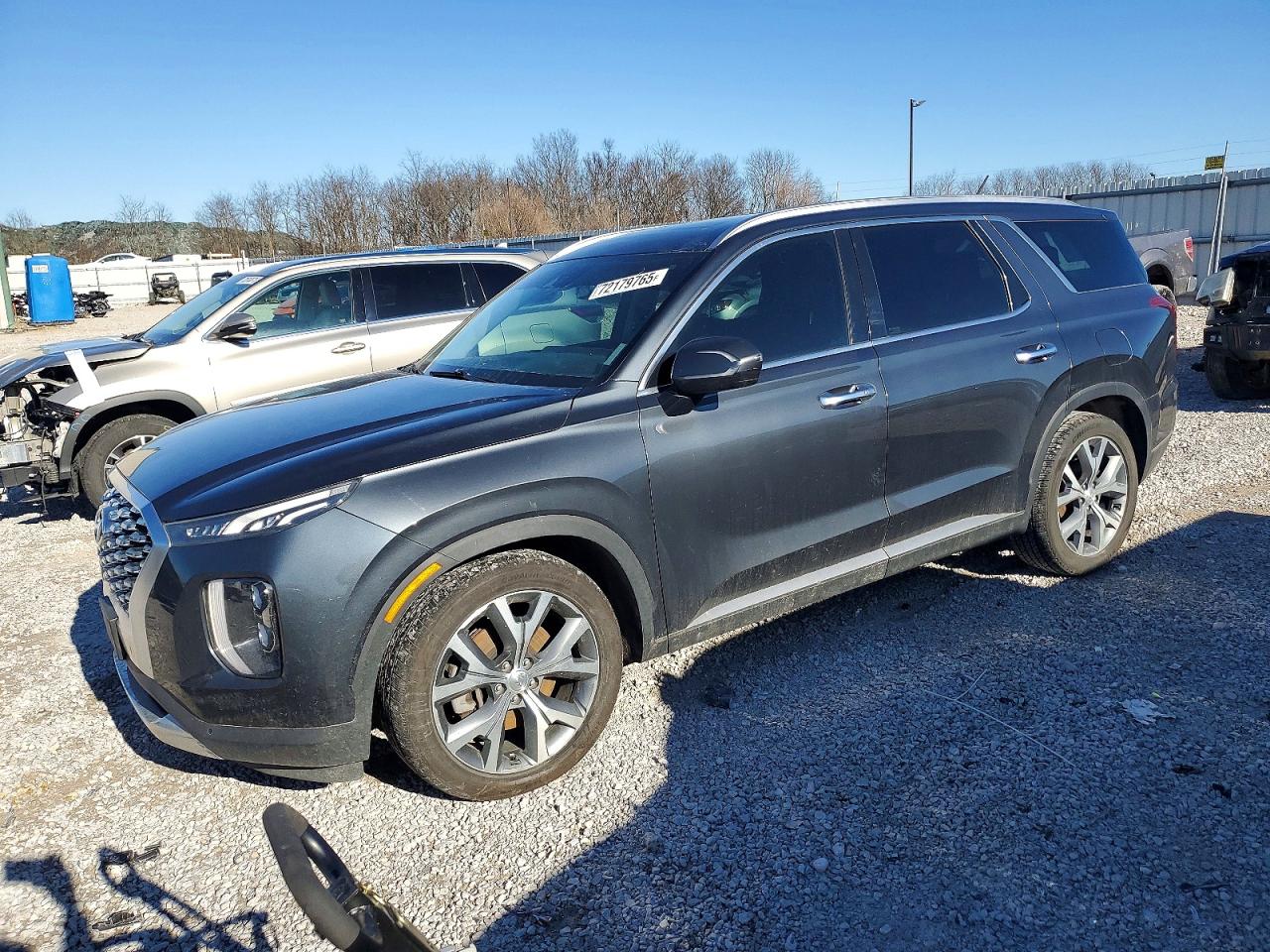 2020 Hyundai Palisade SEL, VIN KM8R4DHE9LU084606 — Front end