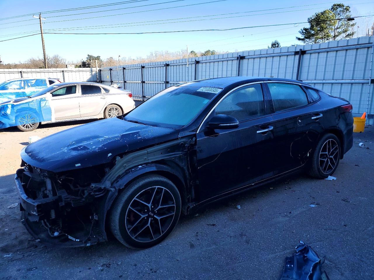 2019 Kia Optima SX, VIN 5XXGW4L2XKG313804 — Front end