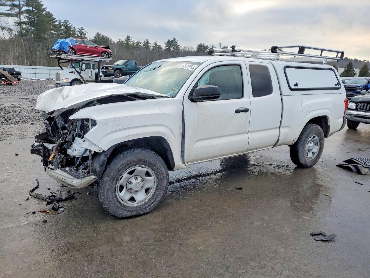 2021 Toyota Tacoma SR, VIN 3TYRX5GN5MT028644 — Front end