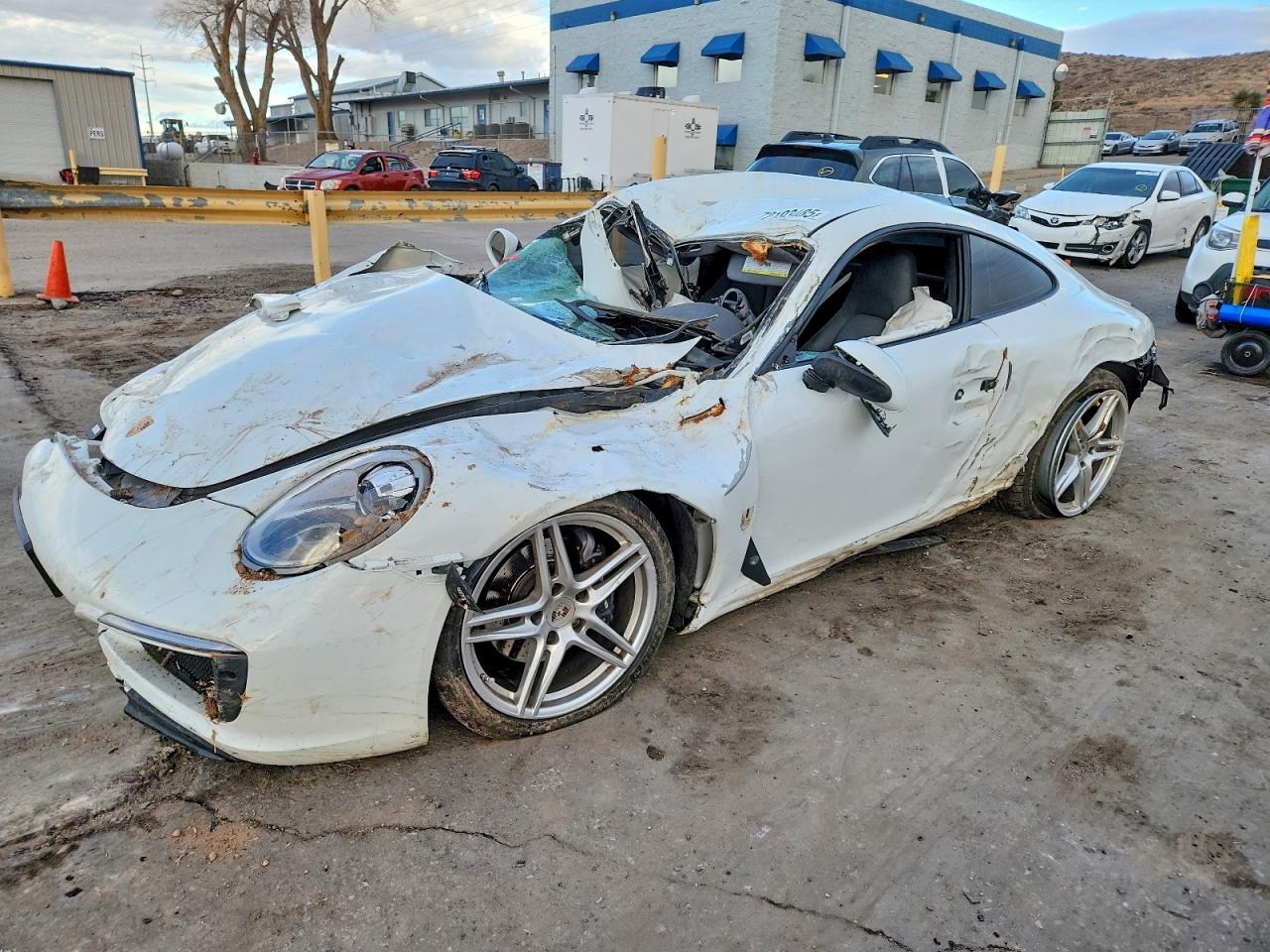 2017 Porsche 911 Carrera, VIN WP0AA2A90HS107124 — Rollover