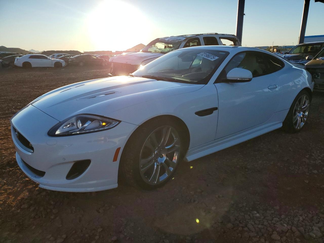 2012 Jaguar XK XKR 175 75th Anniversary, VIN SAJWA4FC1CMB48031 — Rear end