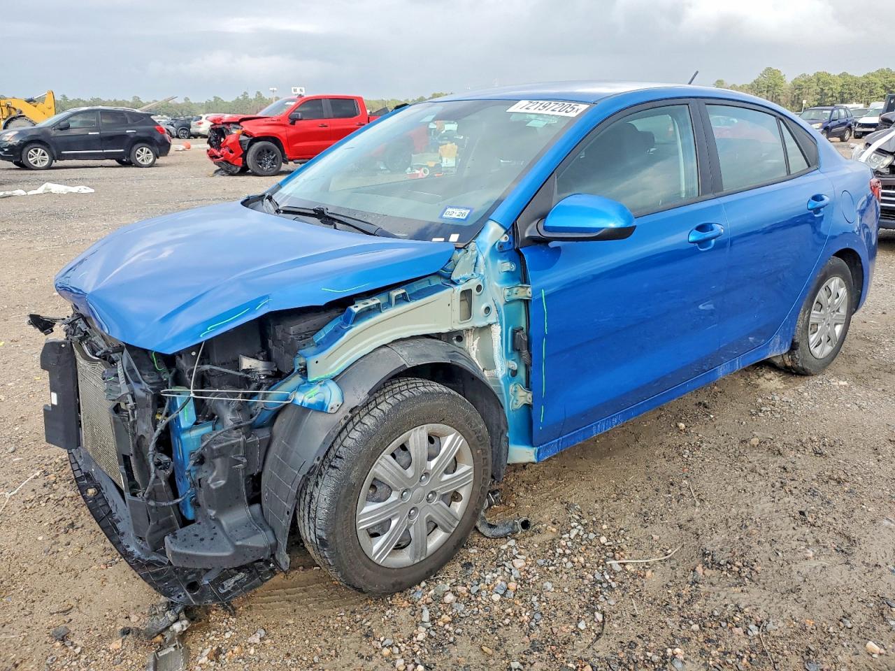 2023 Kia Rio LX, VIN 3KPA24AD8PE523582 — Front end