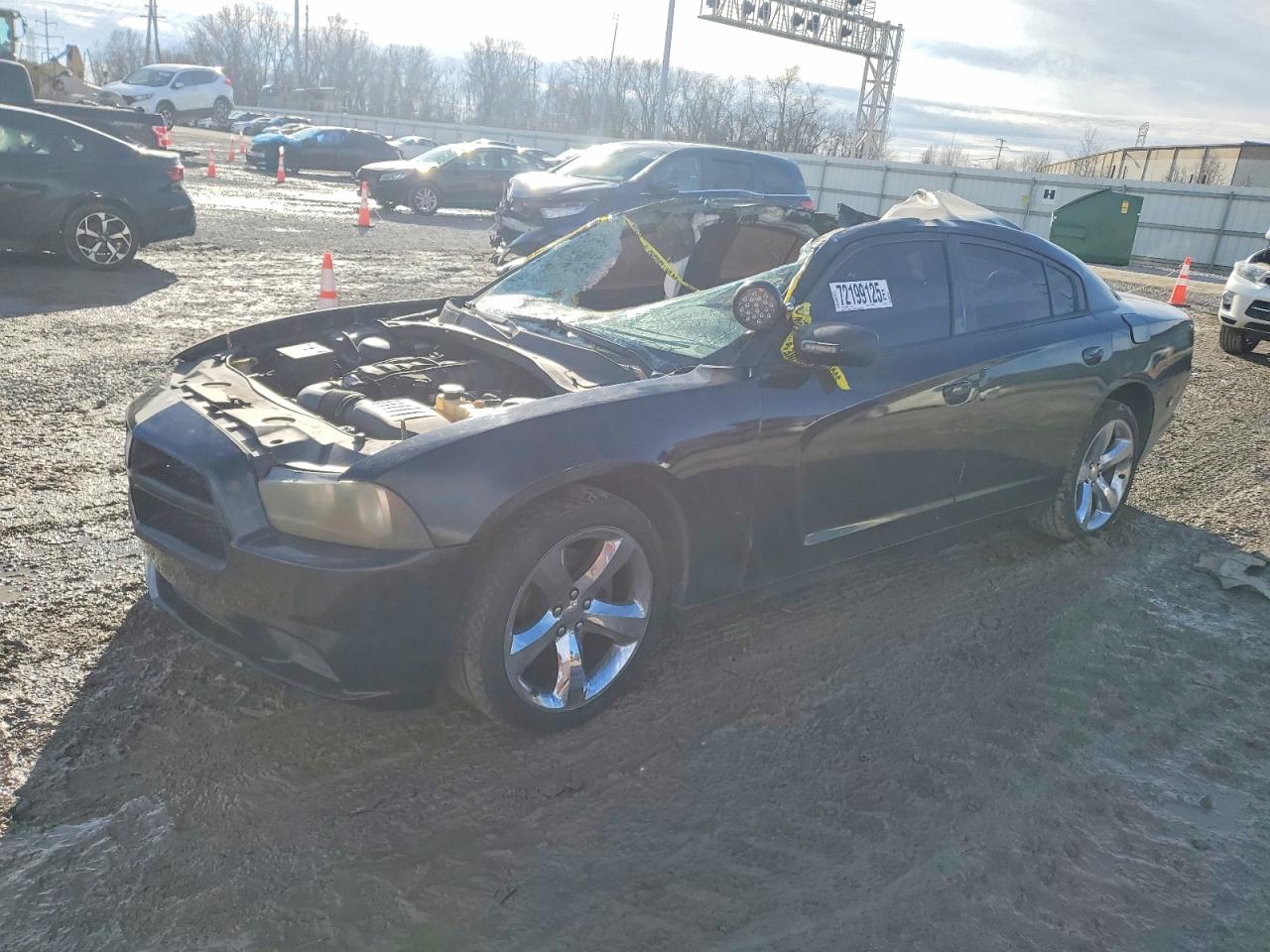 2013 Dodge Charger Police, VIN 2C3CDXAT8DH629434 — Roof