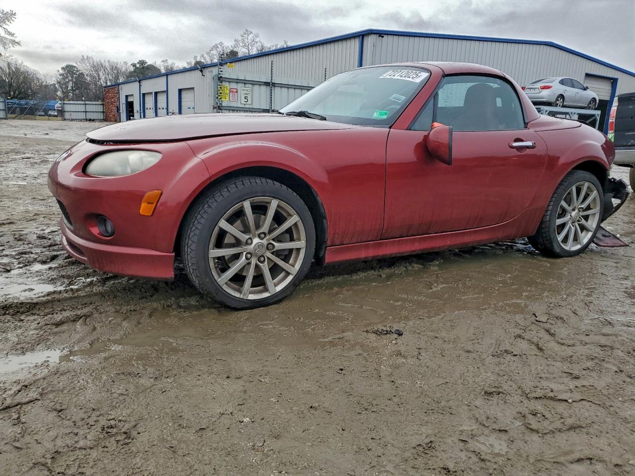 2008 Mazda MX-5 Miata Grand Touring, VIN JM1NC26F480155733 — Rear end