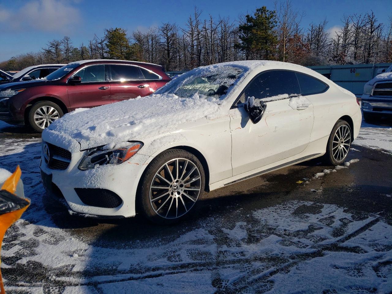 2017 Mercedes-Benz C 300, VIN WDDWJ4KB9HF524453 — Vandalism