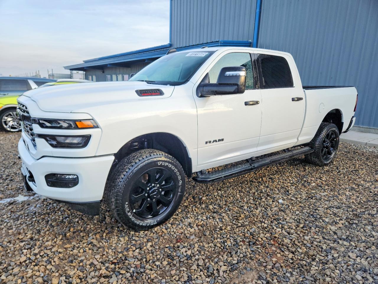 2025 Ram 2500 Big Horn, VIN 3C6UR5DJ4SG580396 — Повреждение рамы