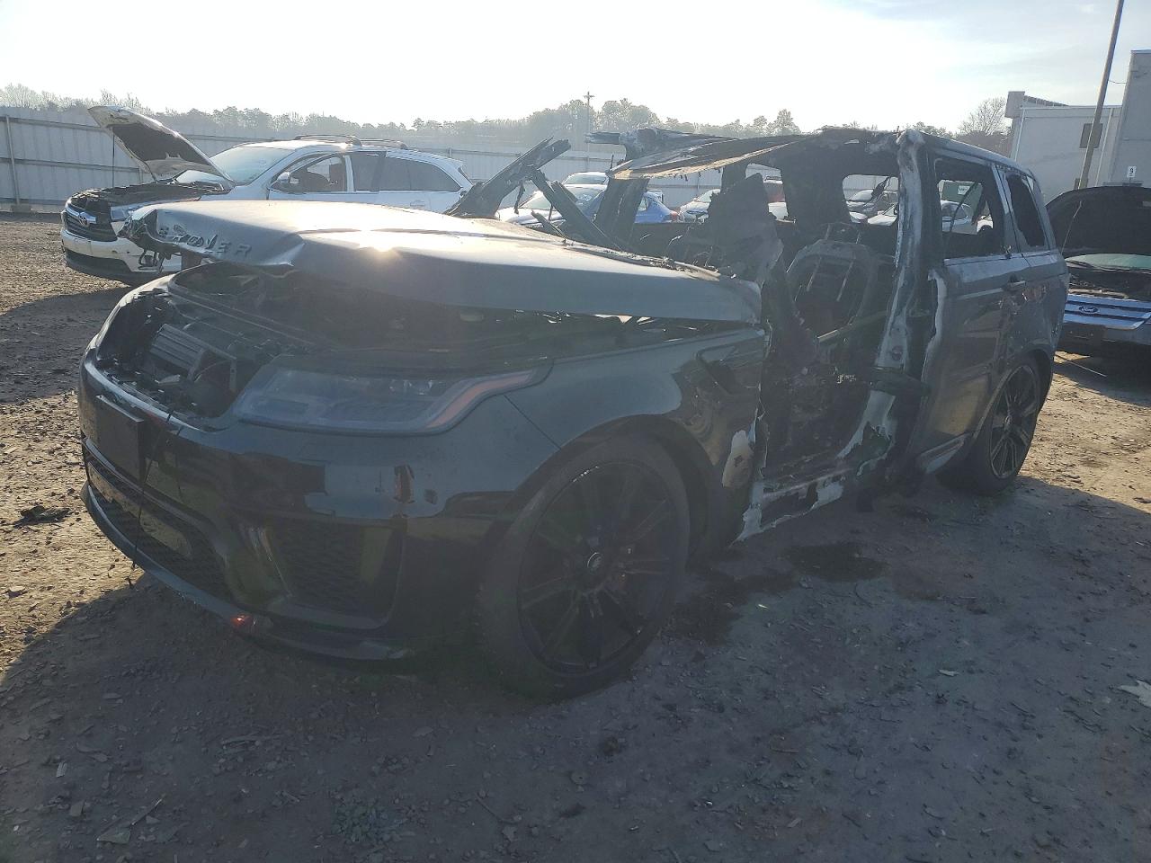 2018 Land Rover Range Rover Sport, VIN SALWR2RE2JA182024 — Burn