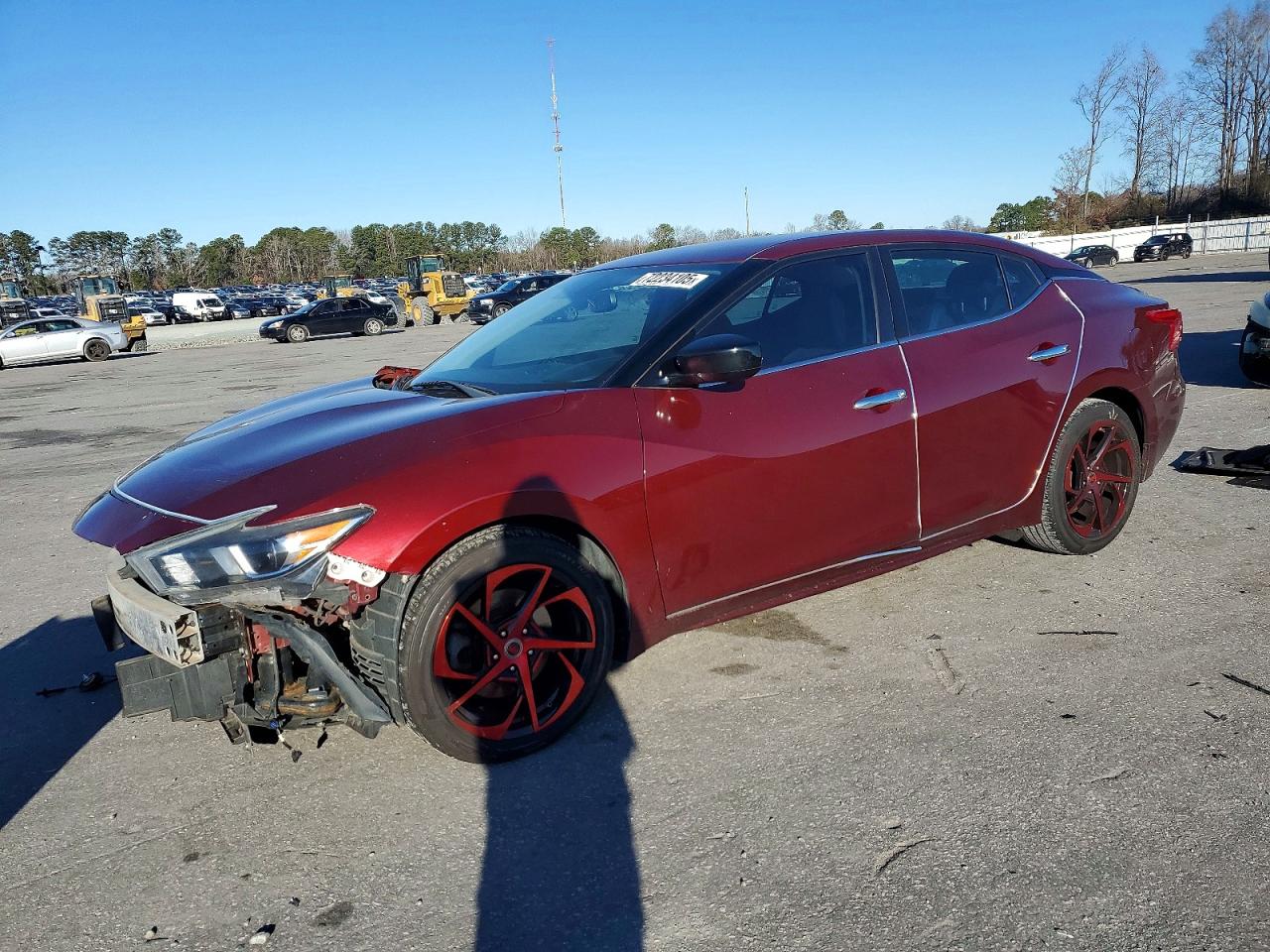 2017 Nissan Maxima S, VIN 1N4AA6AP1HC431379 — Перед