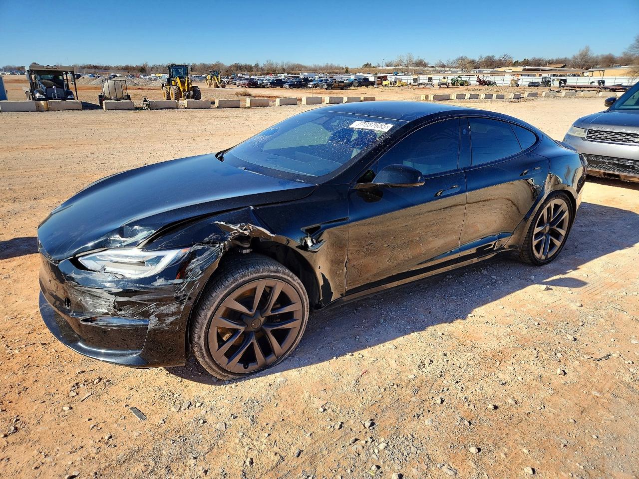2022 Tesla Model S, VIN 5YJSA1E59NF469435 — Front end