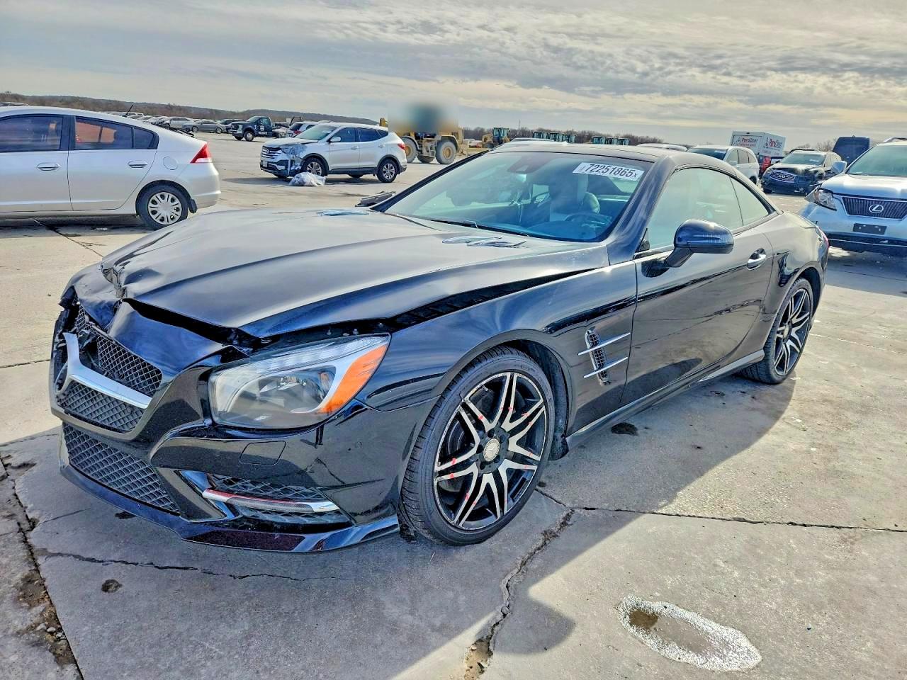 2015 Mercedes-Benz SL 400, VIN WDDJK6FA7FF029508 — Front end