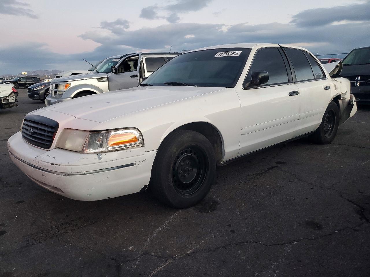 1999 Ford Crown Victoria Police, VIN 2FAFP71W4XX144976 — Rear end