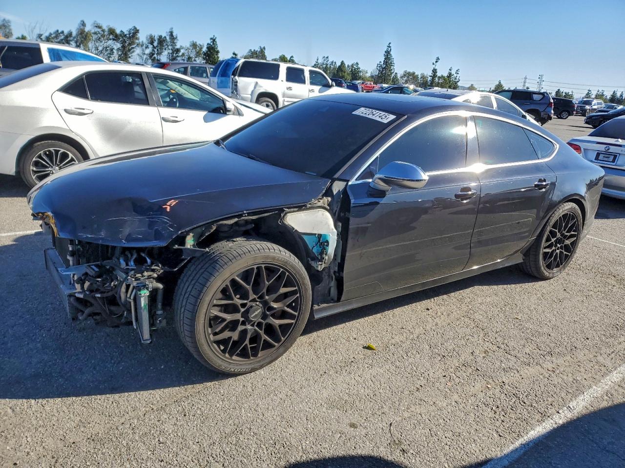 2013 Audi S7 Prestige, VIN WAUW2AFC0DN151860 — Перед