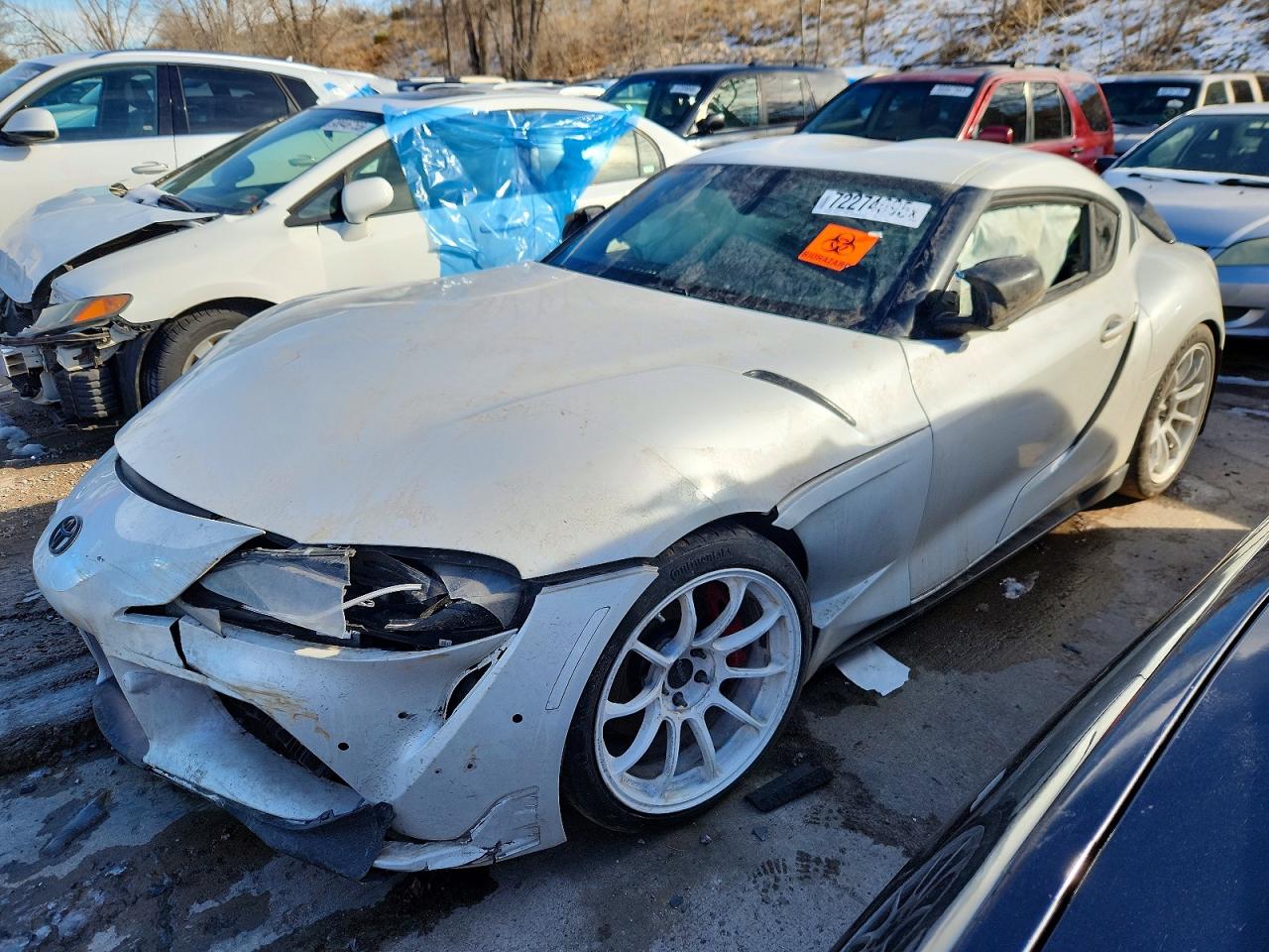 2021 Toyota Supra Premium, VIN WZ1DB0C07MW042001 — Фото с аукциона