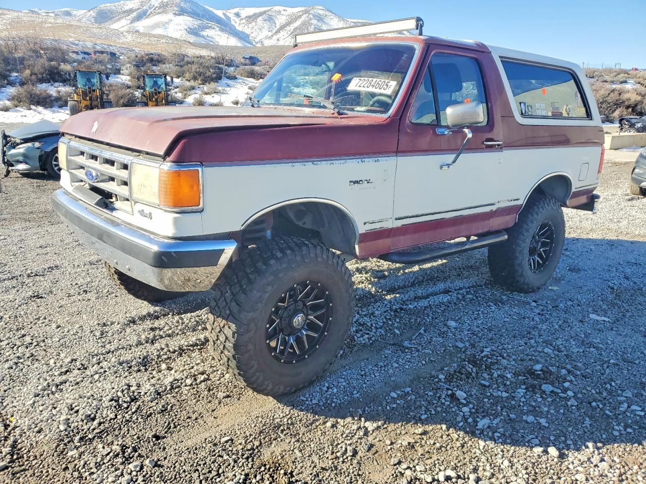 1988 Ford Bronco, VIN 1FMEU15N4JLA67636 — Vandalism