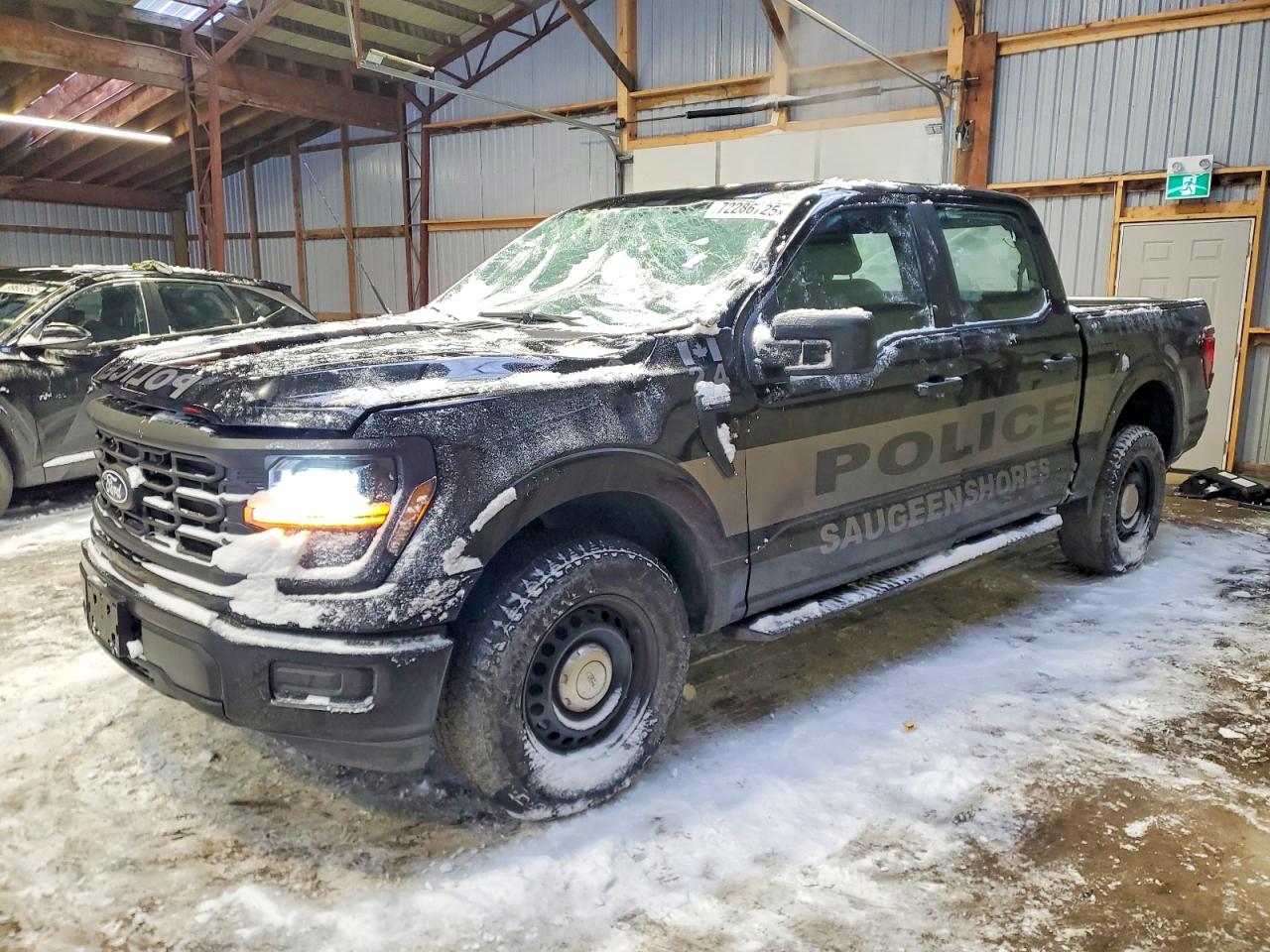 2024 Ford F-150 Police Responder XL, VIN 1FTFW1P85RKD47383 — Front end