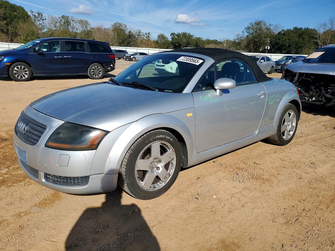 2002 Audi TT, VIN TRUTC28N221029566 — Обычный износ