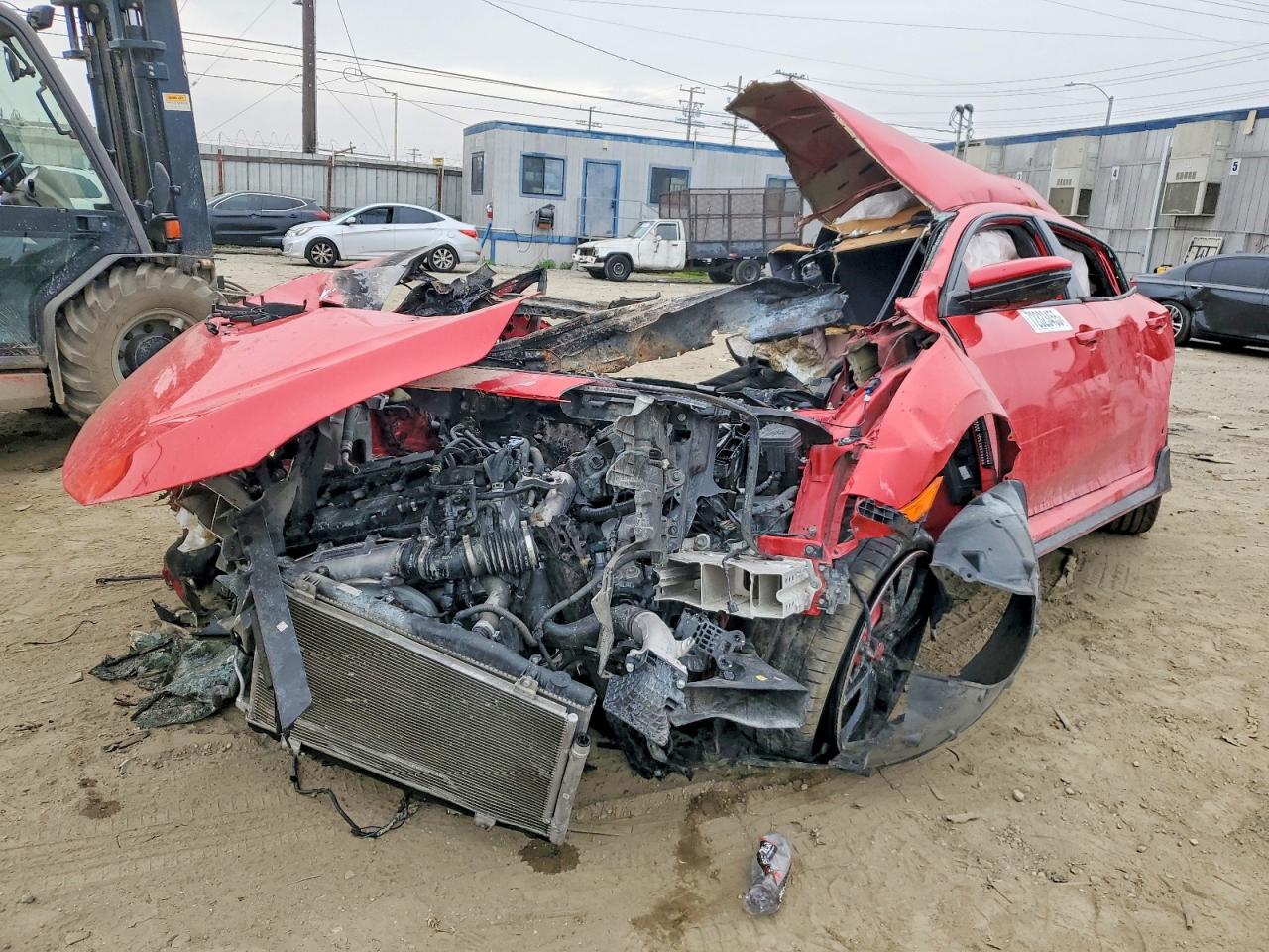 2021 Honda Civic Type R Touring, VIN SHHFK8G75MU202974 — Missing or altered VIN