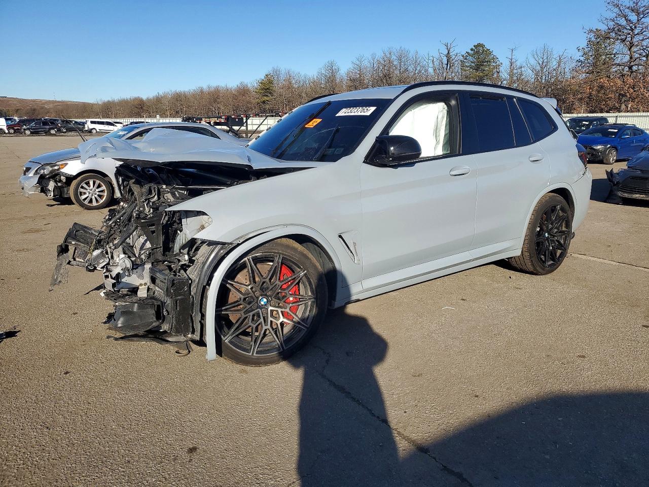 2022 BMW X3 M, VIN 5YM13EC01N9M59763 — Front end