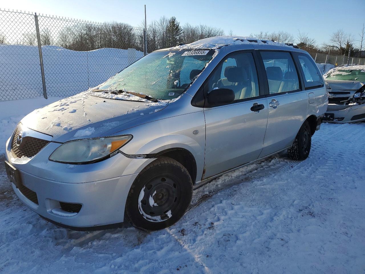 2006 Mazda MPV LX-SV, VIN JM3LW28A060557334 — Rear end