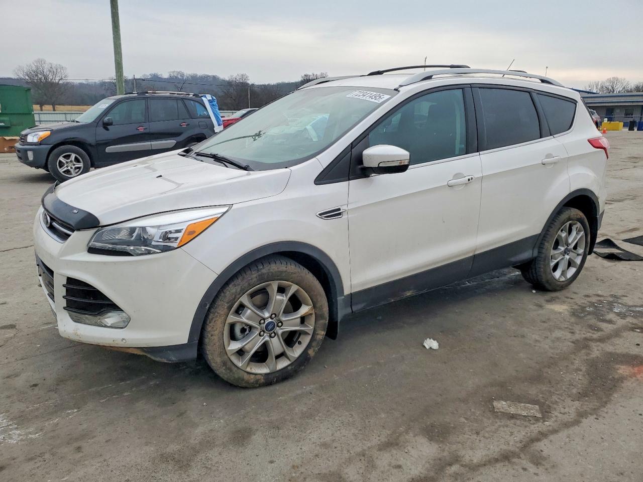 2014 Ford Escape Titanium, VIN 1FMCU9JX0EUA75522 — Front end