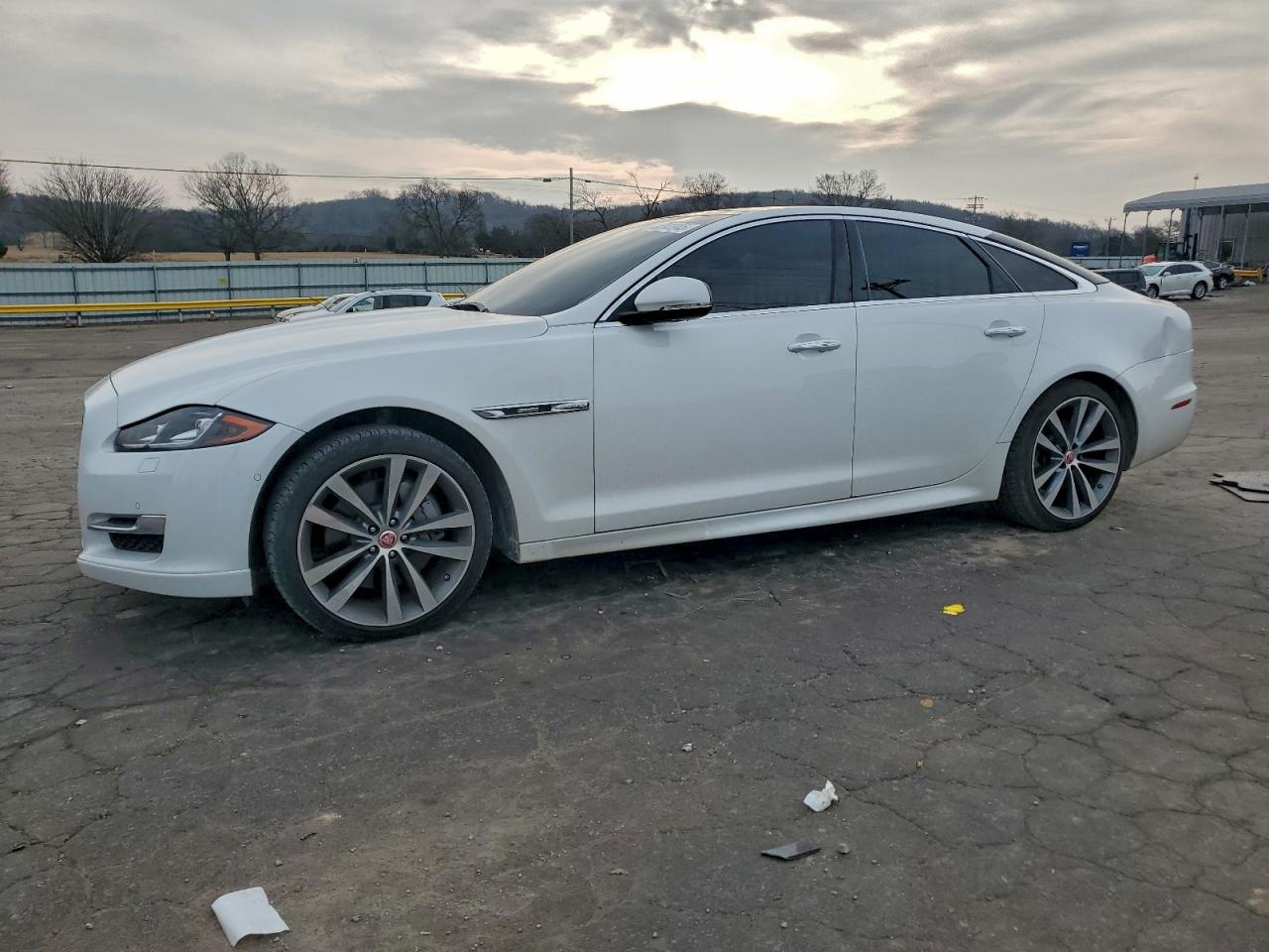 2019 Jaguar XJ R-Sport, VIN SAJWA1C79K8W21037 — Rear end